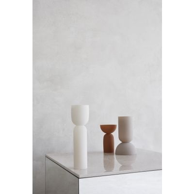                             Skleněná váza Dual Vase Ocher 16,8 cm                        