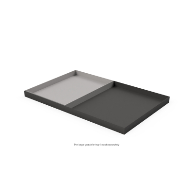                             Tác Rectangular Light Grey 24,5x17,5 cm                        