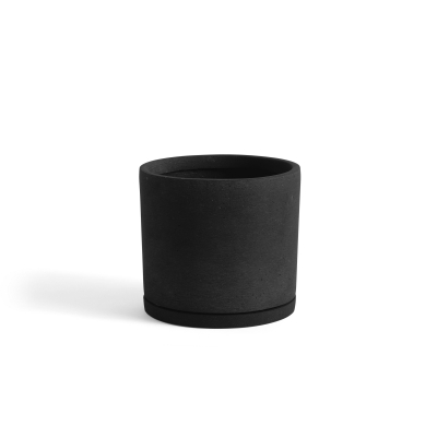 Květináč Plantpot s podmiskou Black XXL                    
