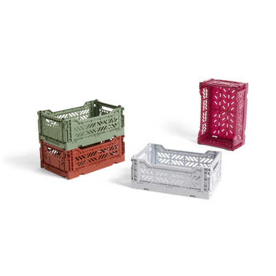                             Úložný box Crate Dusty Green S                        