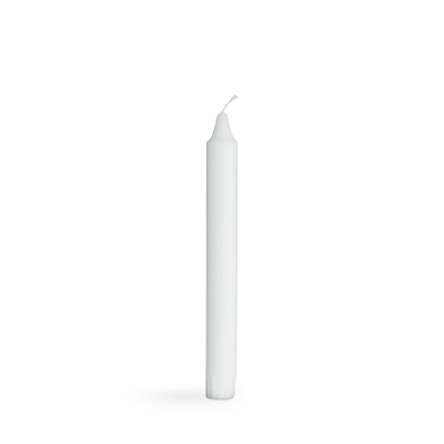 Svíčky Kähler Candlelights White - set 10 ks                    