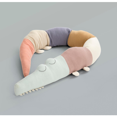                             Dětský polštář krokodýl Day Dream Color 190 cm                        