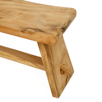                             Dřevěná lavice Suar Bench Natural 120 cm                         