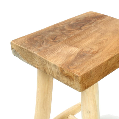                             Drevená stolička Kudus Stool 45 cm                        