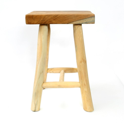                             Drevená stolička Kudus Stool 45 cm                        