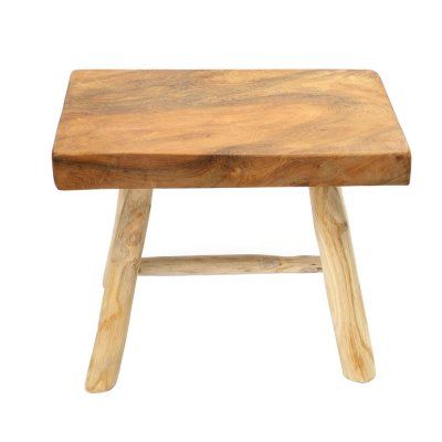                             Dřevěná stolička Kediri Stool 35 cm                        