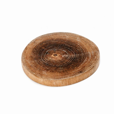 Podložka z teakového dreva Boho Coaster 10 cm                    