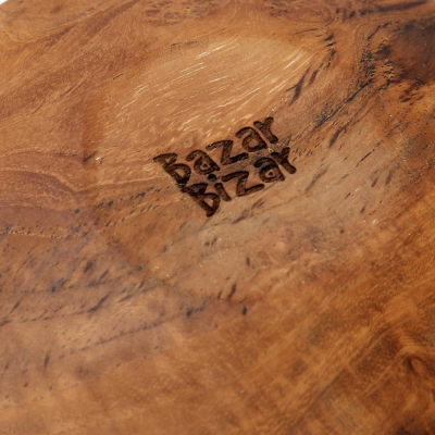                             Talířek z teakového dřeva Teak Root 34,5 cm                        