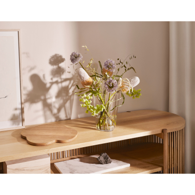                             Skleněná váza Alvar Aalto Clear 22 cm                        
