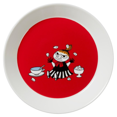 Talíř Moomin Little My Red 19 cm                    