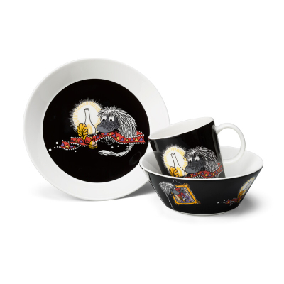                             Talíř Moomin Ancestor Black 19 cm                        