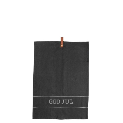 Kuchyňská utěrka God Jul Dark Grey 50x70 cm                    
