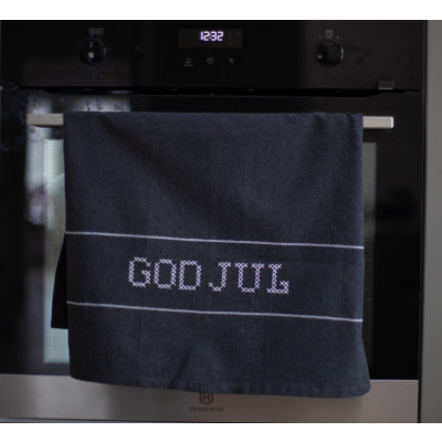                            Kuchyňská utěrka God Jul Dark Grey 50x70 cm                        