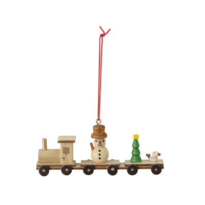 Vlak s vianočnou ozdobou Rayne                    