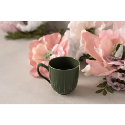                             Keramický hrnek Hammershoi Dark Green 3,3 dl                        