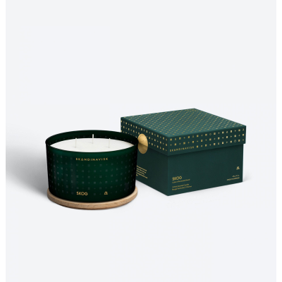                            Vonná svíčka  SKOG 475 g - 3 knoty                        