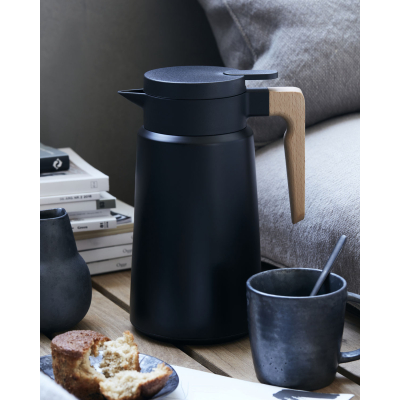                             Termoska s dřevěnou rukojetí Cole Black 1,8 l                        