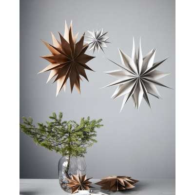                             Papírová hvězda Capella Pearl 30 cm                        