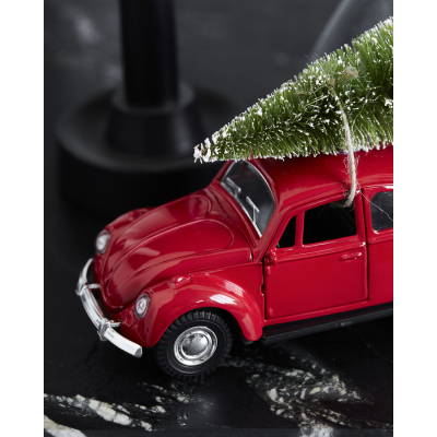                             Vianočné auto Xmas Car Red                        