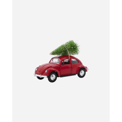 Vánoční autíčko Xmas Car Red                    
