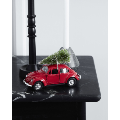                             Vánoční autíčko Xmas Car Red                        