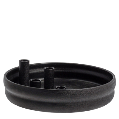                             Keramický svícen Bolmen Black 30 cm                        