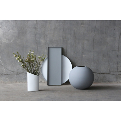                             Tác Rectangular Grey 50x18 cm                        