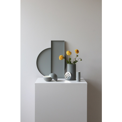                             Tác Rectangular Grey 50x18 cm                        