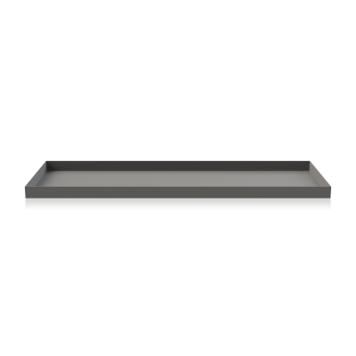 Tác Rectangular Grey 50x18 cm                    