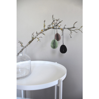                             Papírové velikonoční vajíčko Djupdalen Black                        