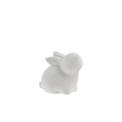                             Keramický králik Stina White 9 cm                        