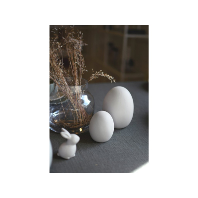                             Velikonoční vajíčko Bjuv White 12 cm                        