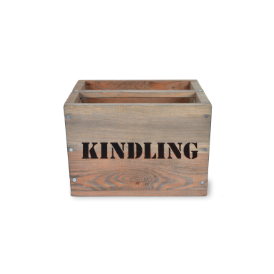                             Dřevěný box na třísky Kindling Spruce                        