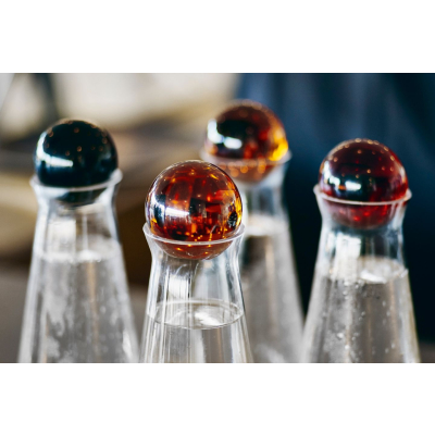                             Skleněná karafa Fia White 350 ml                        