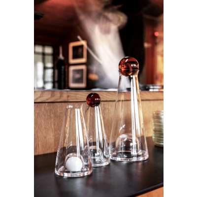                             Skleněná karafa Fia White 350 ml                        