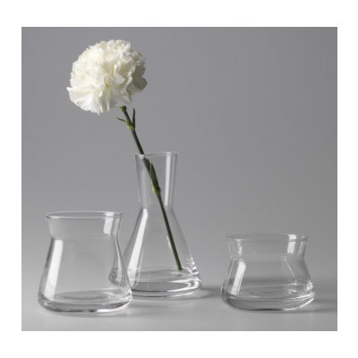                             Skleněné vázy Trio Vases - set 3 ks                         