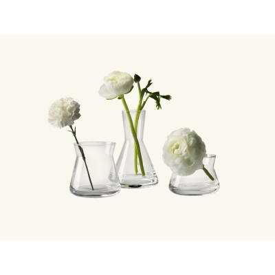                             Skleněné vázy Trio Vases - set 3 ks                         