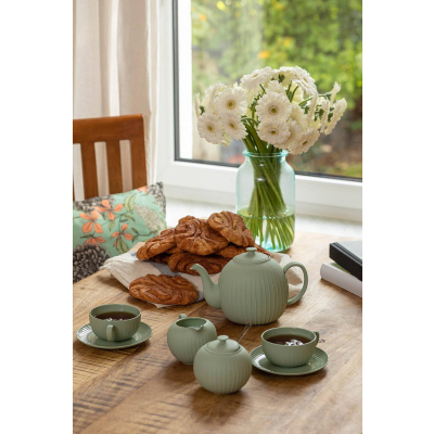                             Porcelánová čajová konvice Vintage Green 1,2 l                         