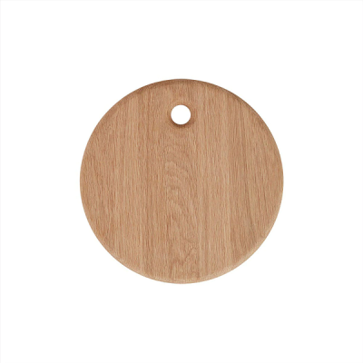 Dřevěné prkénko Yumi Round Oak 31,5 cm                    