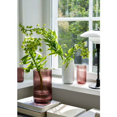                             Skleněná váza Lyngby Burgundy 15 cm                        