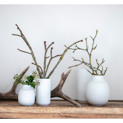                             Porcelánová váza Lyngby bílá 12,5 cm                        
