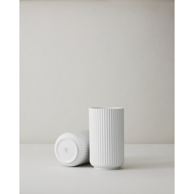                             Porcelánová váza Lyngby bílá 31 cm                        