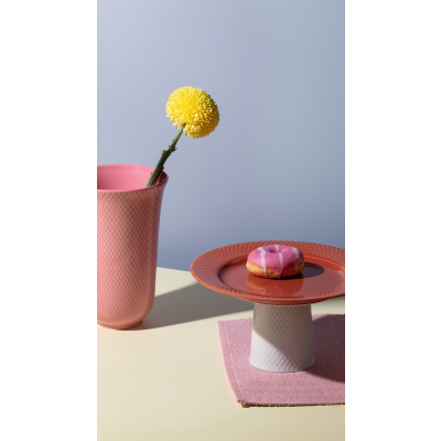                             Porcelánová váza Rhombe Rose 20 cm                        