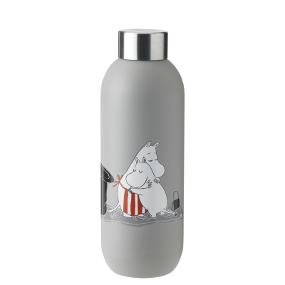Nerezová fľaša Keep Cool 750 ml Light Grey Moomin                    