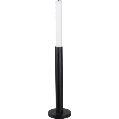 Dřevěný svícen Ernst Mango Black 25 cm                    