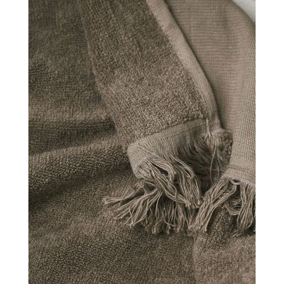                             Bavlnený uterák Lunaria Warm Grey 60x40 cm - sada 2 ks                        