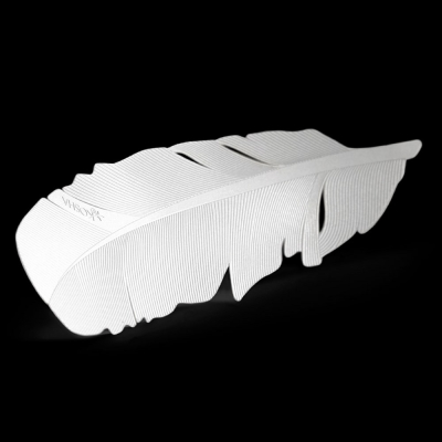 Záložka do knihy Kosha Pearly White                    