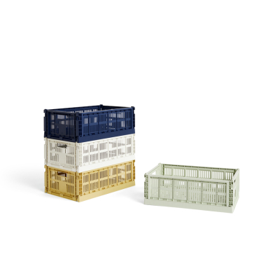                             Úložný box Crate Recycled Golden Yellow L                         