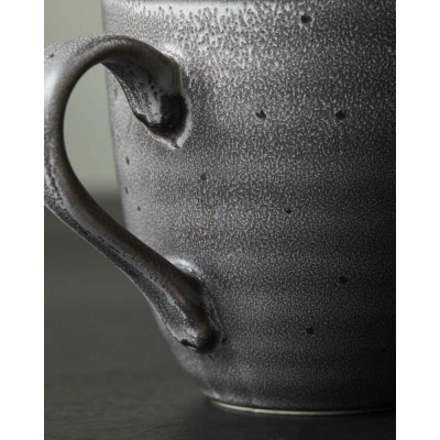                            Keramický hrnek Rustic Dark Grey                        