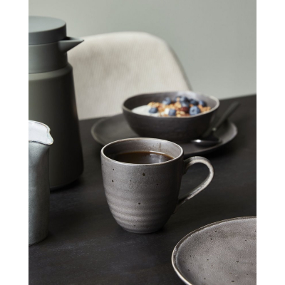                            Keramický hrnek Rustic Dark Grey                        